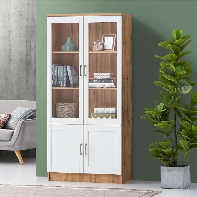 Engineered Wood Book Shelf and Display Unit